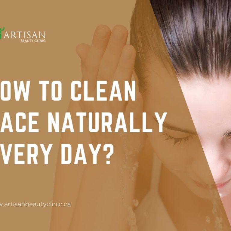 How to clean face naturally every day?