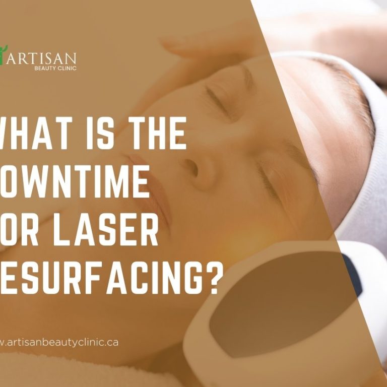 downtime for laser resurfacing