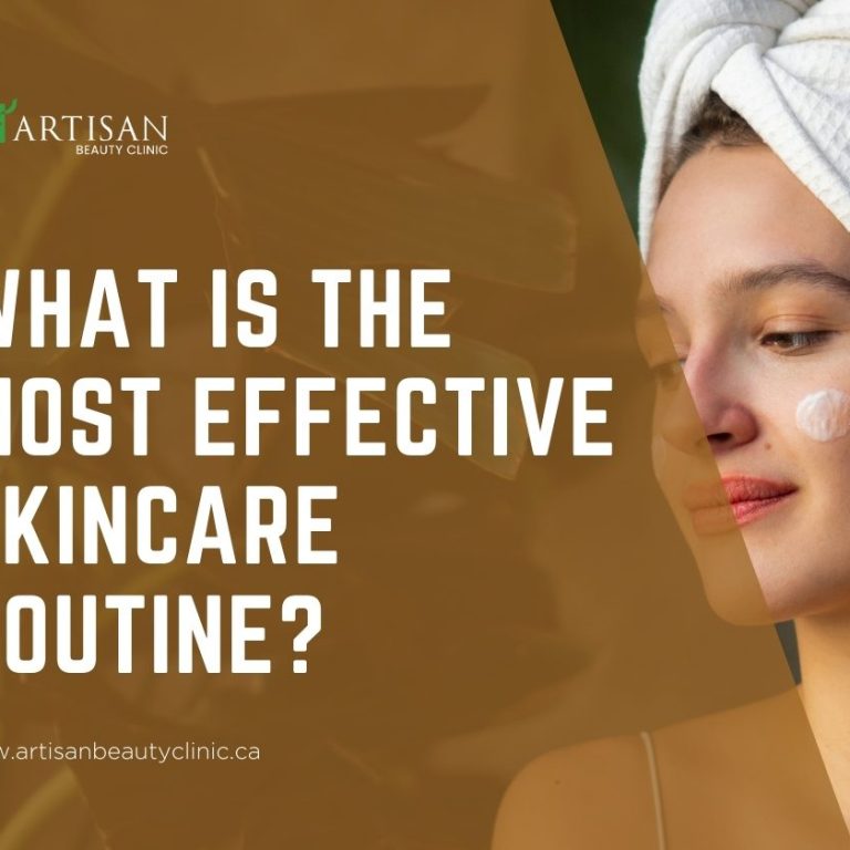 What is the most effective skincare routine?